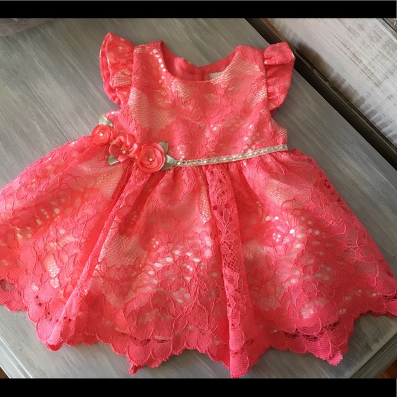Other - Cute CORAL dress size 6mo